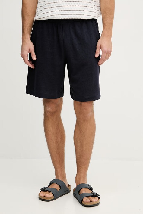 Guess šortky pánske bavlnené tmavomodré M6GD16 K3088