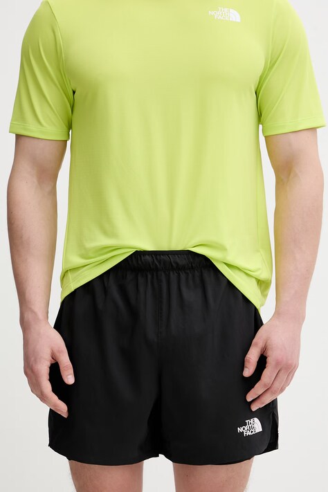 The North Face szorty sportowe męskie LIGHTBRIGHT czarne regular waist NF0A8G2VJK31