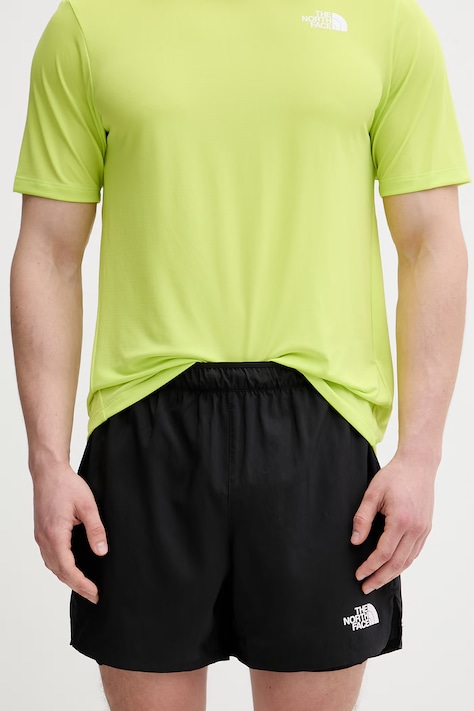 The North Face szorty sportowe męskie LIGHTBRIGHT czarne regular waist NF0A8G2VJK31