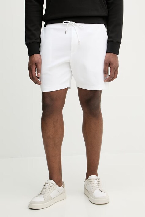 Michael Kors pantaloni scurți culoarea alb, CS652WQ5MF