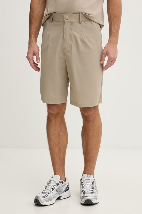 Guess szorty męskie OTTAVIO beżowe regular waist Z6GD05 W1639