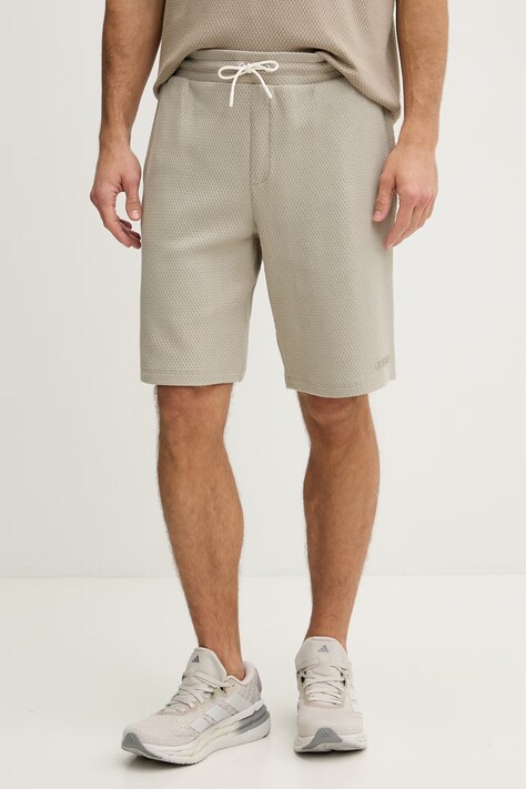 Guess szorty dresowe męskie bawełniane JHONNY Z6GD10 K3209