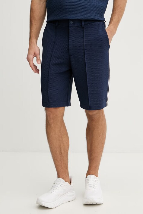 Guess szorty męskie SPIROS granatowe regular waist Z6GD11 K3210