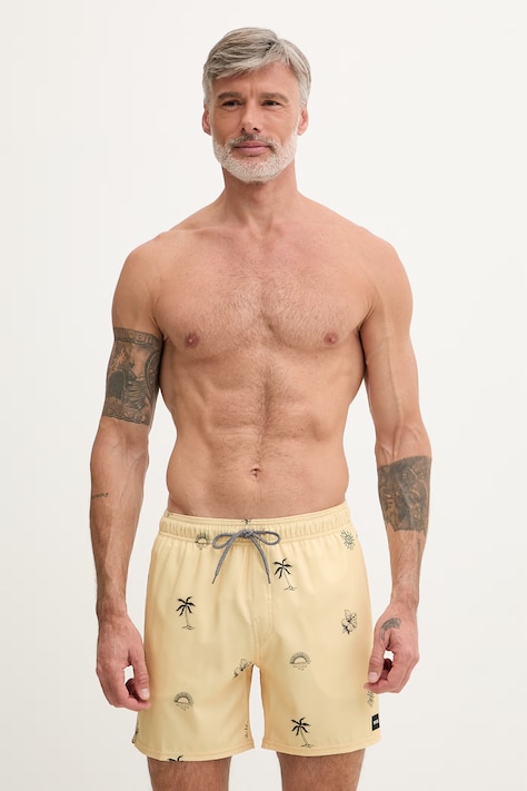 Rip Curl szorty kąpielowe męskie SESSIONS VOLLEY żółte 0EKMBO
