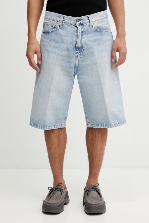 Carhartt WIP Langdon Short szorty jeansowe męskie niebieskie