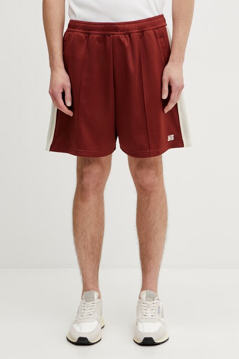 Wales Bonner Motion szorty dresowe męskie pomarańczowe