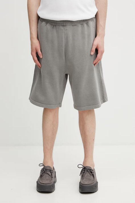 Carhartt WIP Nelson Sweat Short cotton Men's gray regular waist I030130.2LRGD