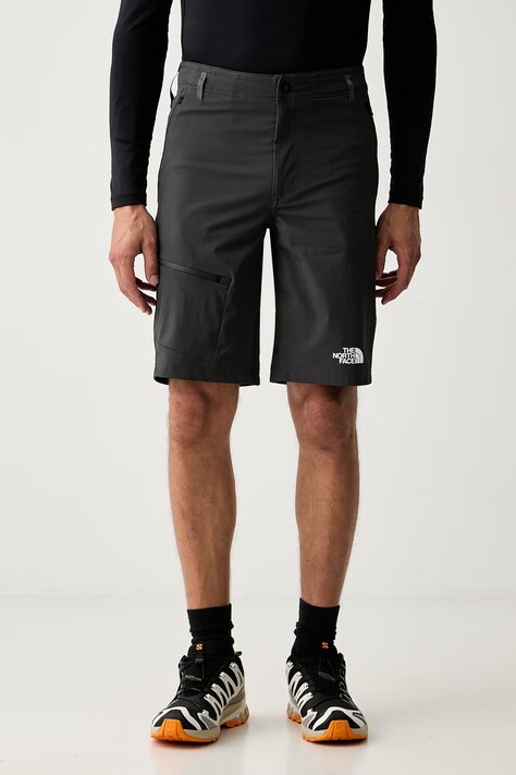 The North Face szorty trekkingowe męskie Speedlight Slim szare regular waist NF0A82694EN1