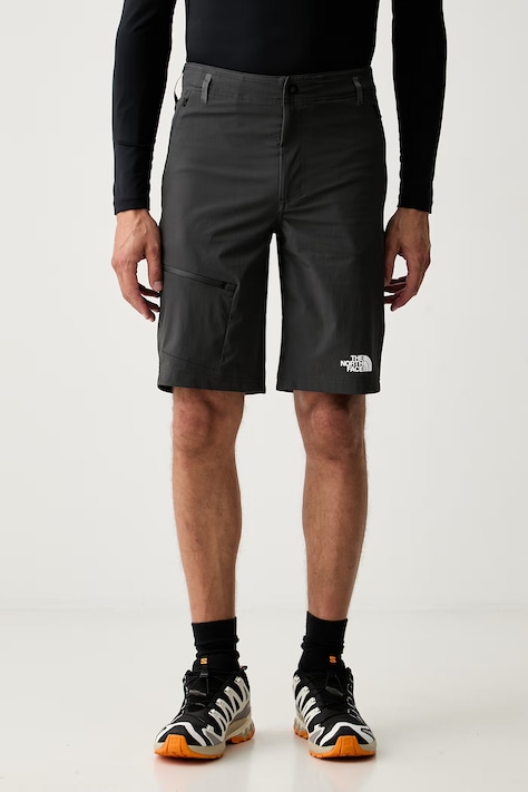 The North Face szorty trekkingowe męskie Speedlight Slim szare regular waist NF0A82694EN1