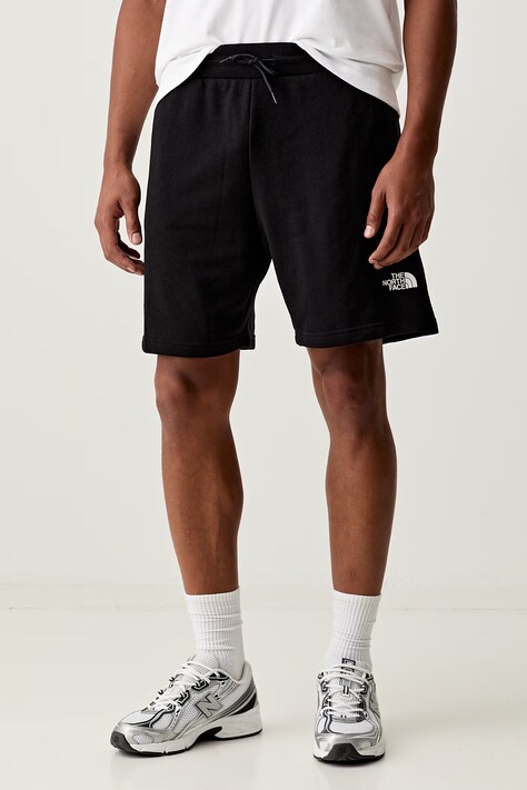 The North Face szorty dresowe męskie z bawełną SIMPLE DOME LIGHT REGULAR czarne NF0A8GQBJK31