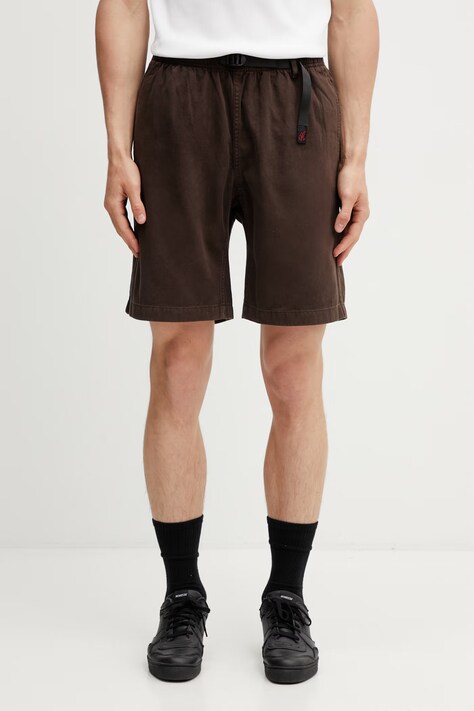 Gramicci G-Short szorty bawełniane męskie brązowe G101.OGT