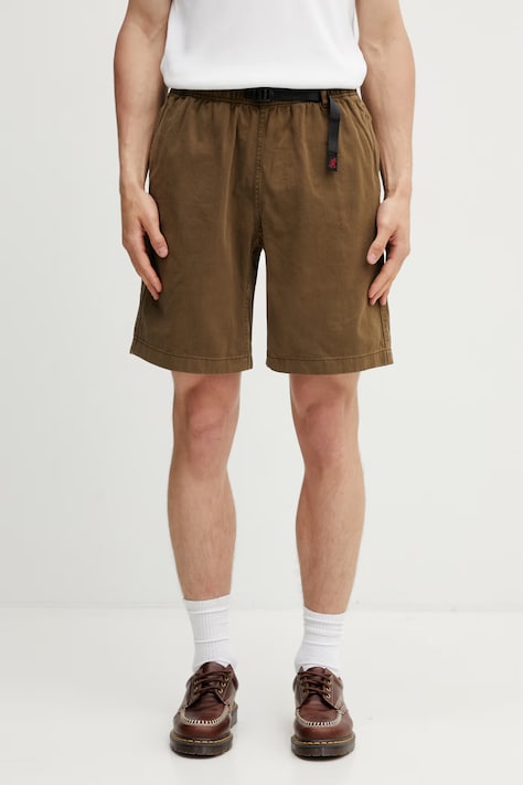 Gramicci G-Short Pigment Dyed szorty bawełniane męskie zielone G4SM.P123