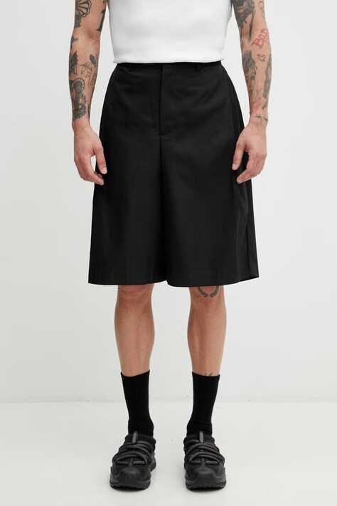 Ader Error szorty męskie czarne high waist BO42FYBT0202BK