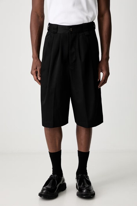 Willy Chavarria BORRACHO SHORT Men's shorts black WCBTM0053.001