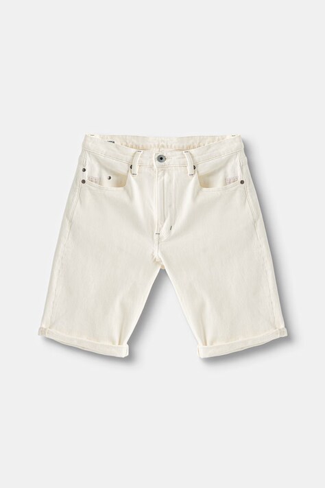 G-Star szorty męskie jeansowe Mosa Short beżowe regular waist D24430-D552