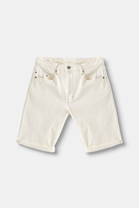 G-Star szorty męskie jeansowe Mosa Short beżowe regular waist D24430-D552