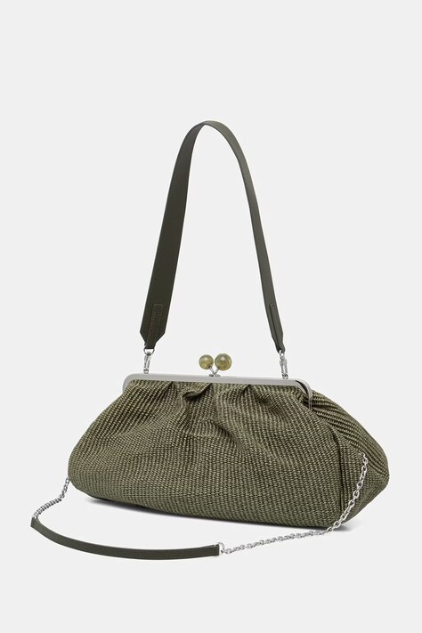 Weekend Max Mara torebka damska ANABARRO zielona 2615511095600