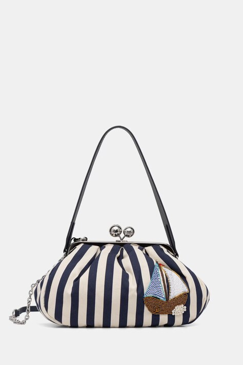 Weekend Max Mara crossbody kabelka dámska AGERUSIA tmavomodrá 2615511135600