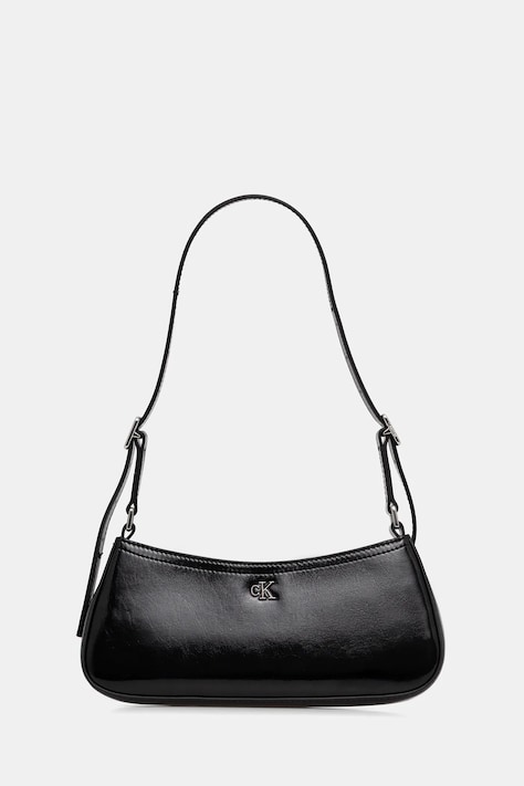 Τσάντα Calvin Klein χρώμα: μαύρο, LV04F3304G