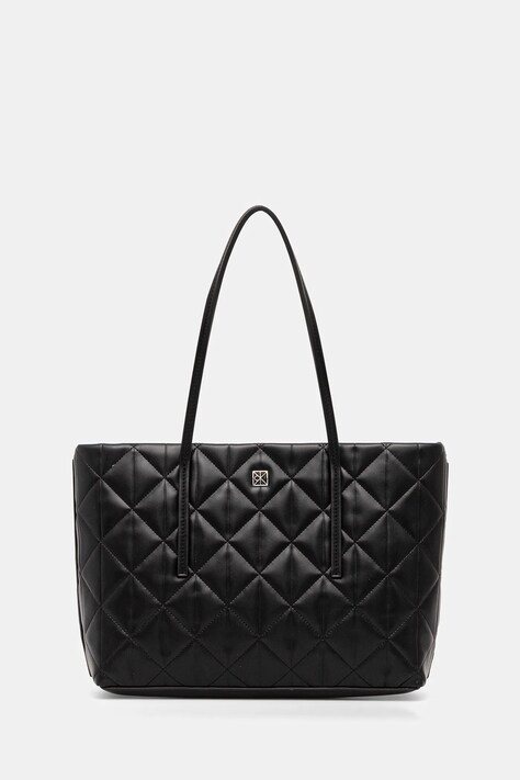 Τσάντα Calvin Klein χρώμα: μαύρο, LV04F3325G