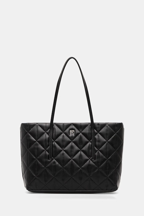 Τσάντα Calvin Klein χρώμα: μαύρο, LV04F3325G