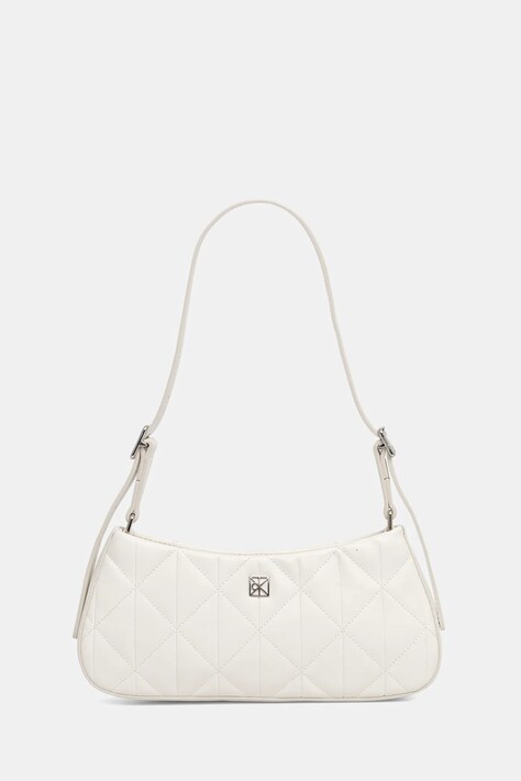 Τσάντα Calvin Klein χρώμα: μπεζ, LV04F3327G