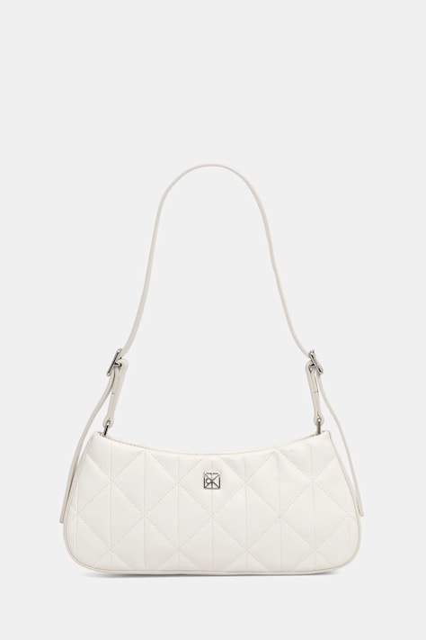 Τσάντα Calvin Klein χρώμα: μπεζ, LV04F3327G