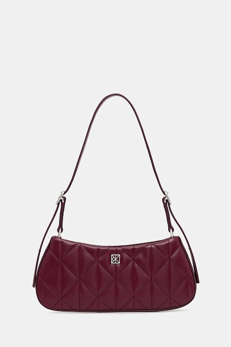 Calvin Klein torebka kolor bordowy LV04F3327G