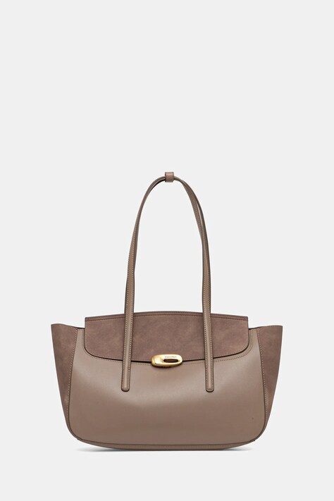 Calvin Klein torebka kolor beżowy LV04F3336G