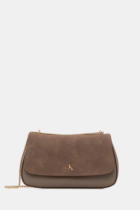 Calvin Klein torebka kolor beżowy LV04F3407G