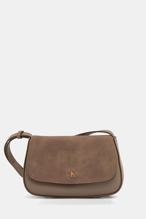 Calvin Klein torebka kolor beżowy LV04F3409G
