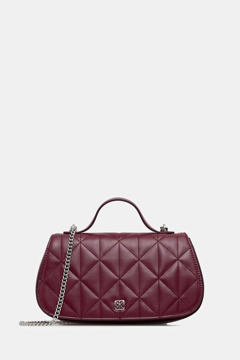 Calvin Klein torebka kolor bordowy LV04F3410G