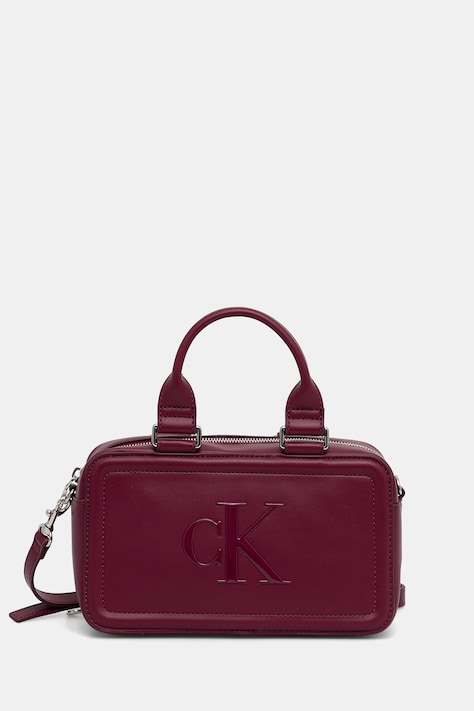 Torbica Calvin Klein bordo barva, LV04F3411G
