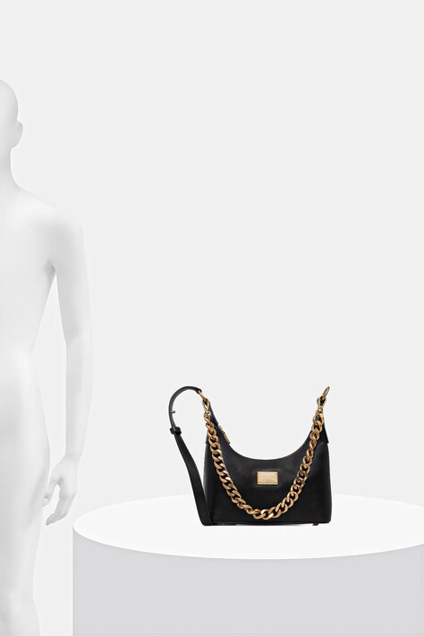 Шкіряна сумочка Marciano by Guess — SS26-TOD02F, чорний — фото 6