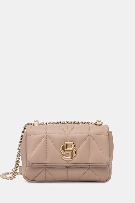 BOSS torebka crossbody damska z imitacji skóry B_ICON S Sh. Bag QN beżowa 50557965
