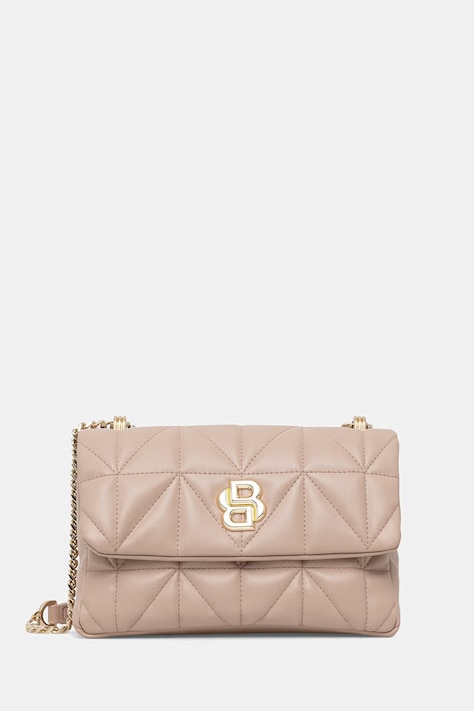 BOSS torebka crossbody damska z imitacji skóry B_ICON M Sh. Bag QN beżowa 50557972