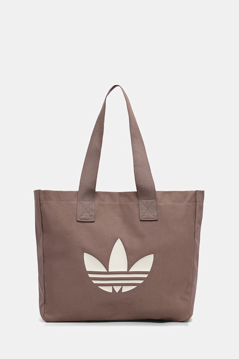 adidas Originals torebka bawełniana kolor brązowy JZ4287