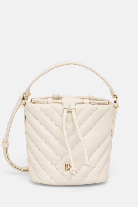 HUGO torebka Chris 2.0 QU_Drawstr kolor beżowy 50557907