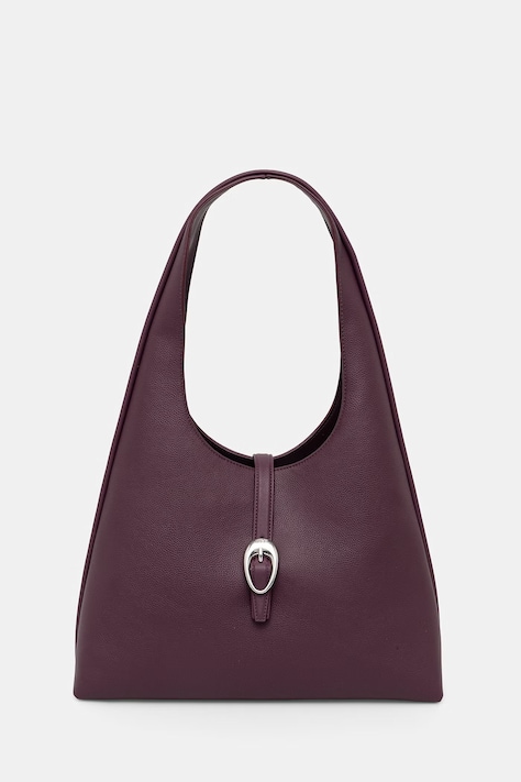 HUGO torebka Jaina_Hobo kolor fioletowy 50558280