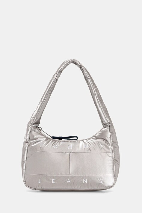 Tommy Jeans torebka kolor srebrny AW0AW18066