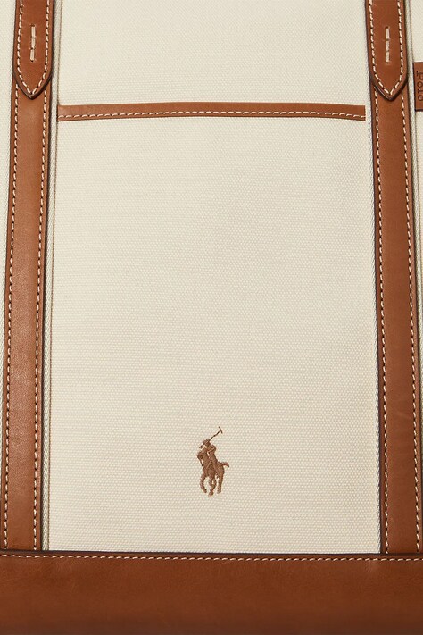 Бавовняна сумка Polo Ralph Lauren — фото 5
