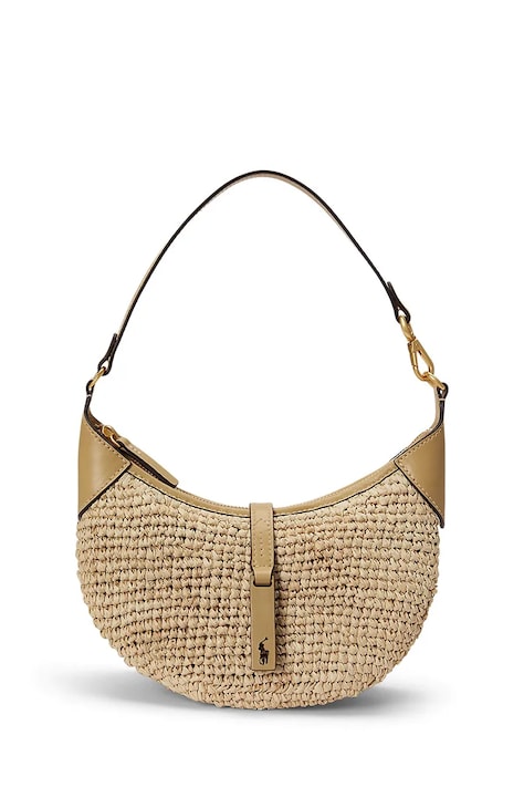 Polo Ralph Lauren torebka kolor beżowy 428P05475