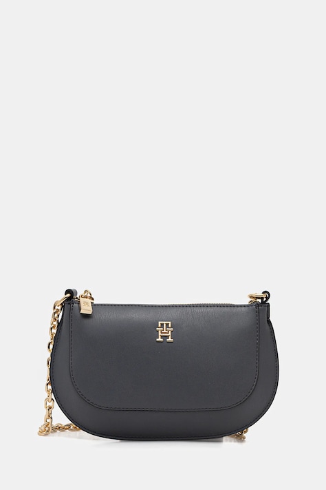 Kabelka Tommy Hilfiger zelená barva, AW0AW18142