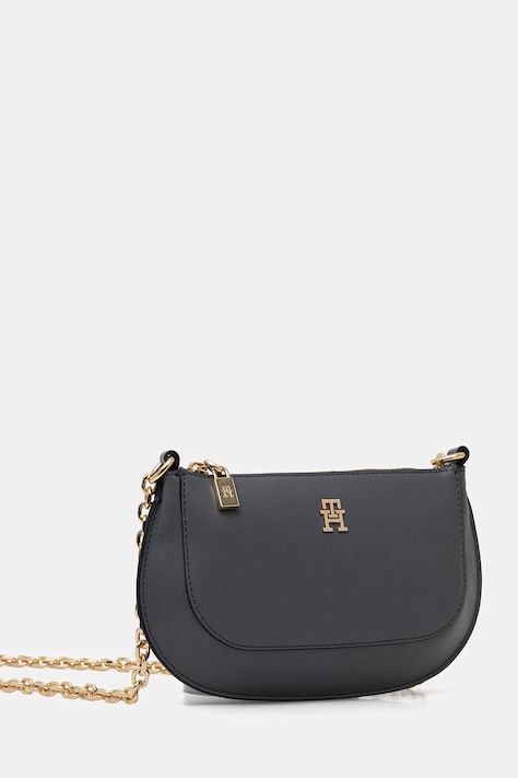 Kabelka Tommy Hilfiger zelená barva, AW0AW18142