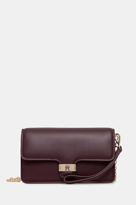 Tommy Hilfiger torebka kolor bordowy AW0AW18288