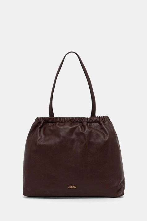 Tommy Hilfiger torebka kolor brązowy AW0AW18308