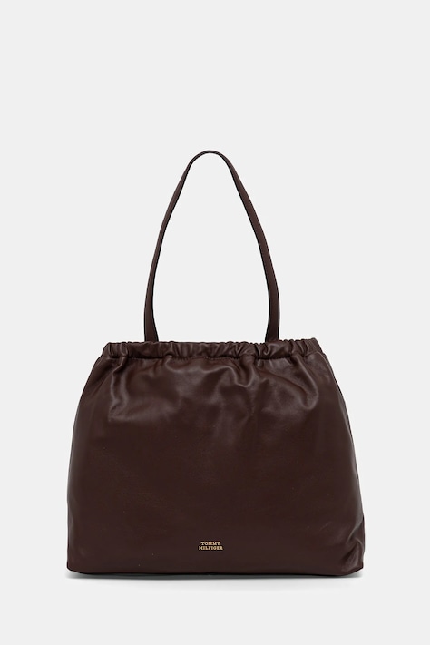 Tommy Hilfiger torebka kolor brązowy AW0AW18308