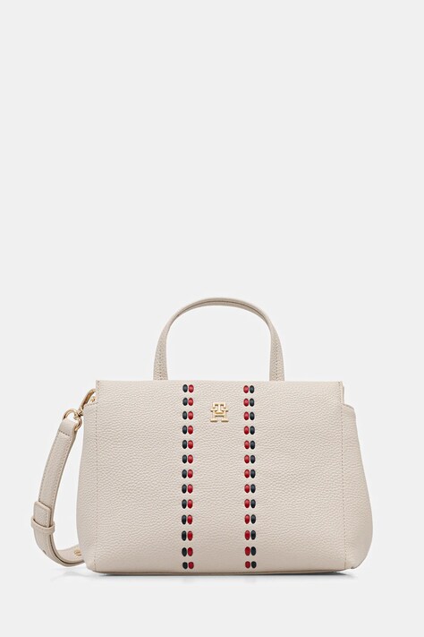 Tommy Hilfiger torebka kolor beżowy AW0AW18154