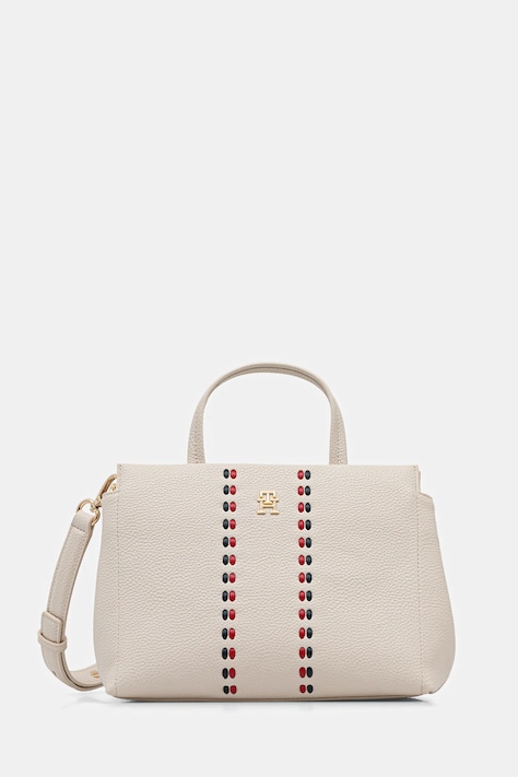 Tommy Hilfiger torebka kolor beżowy AW0AW18154