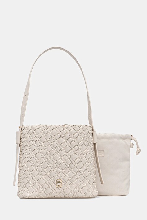 Tommy Hilfiger torebka kolor beżowy AW0AW18160